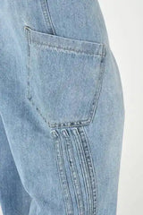 BAGGY FIT CARGO DENIM - Shanakht