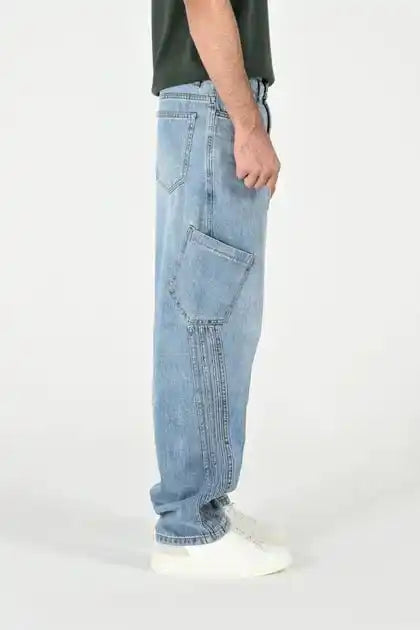 BAGGY FIT CARGO DENIM - Shanakht