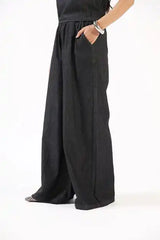 DENIM MEGA WIDE LEG TROUSERS - Shanakht