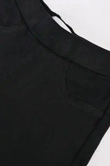 GIRLS DENIM LOOK FLARED JEGGINGS - Shanakht
