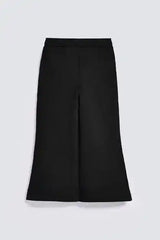 GIRLS DENIM LOOK FLARED JEGGINGS - Shanakht