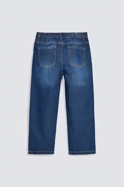 GIRLS MOM FIT RIPPED DENIM - Shanakht