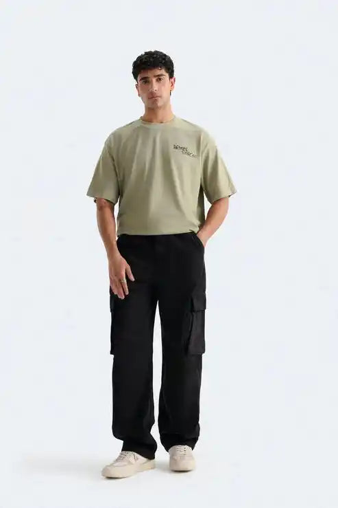 Skater Fit Cargo Jeans - Shanakht